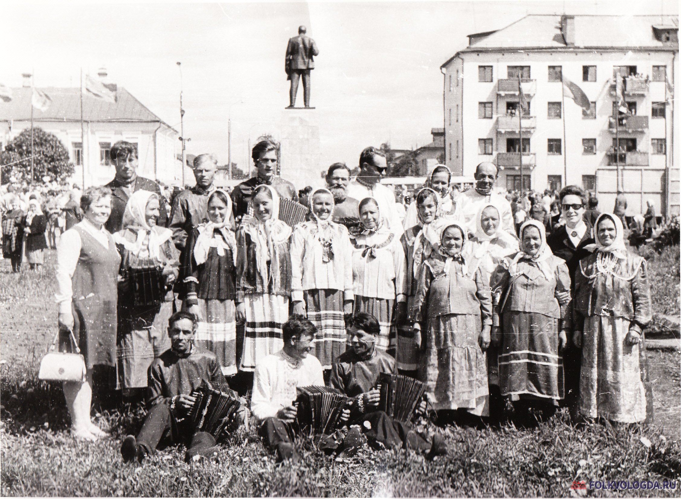 Фольклорный коллектив Никольского района, «Никольск» (текст на обороте)